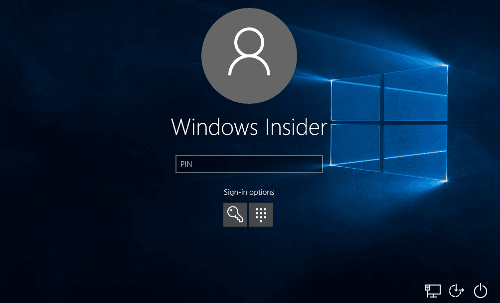 Imagen de Inicio de Sesión de Windows 10