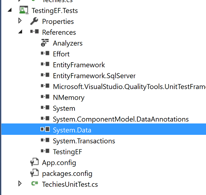 Referencing System.Data